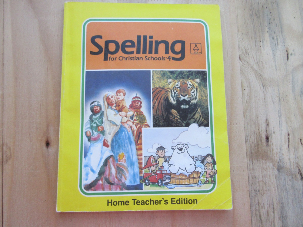 Bob Jones Spelling for Christian Schools Grade 4