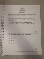Y2K Preparing For The AP Calculus (AB) Examination Textbook – Vintage – LIKE NEW