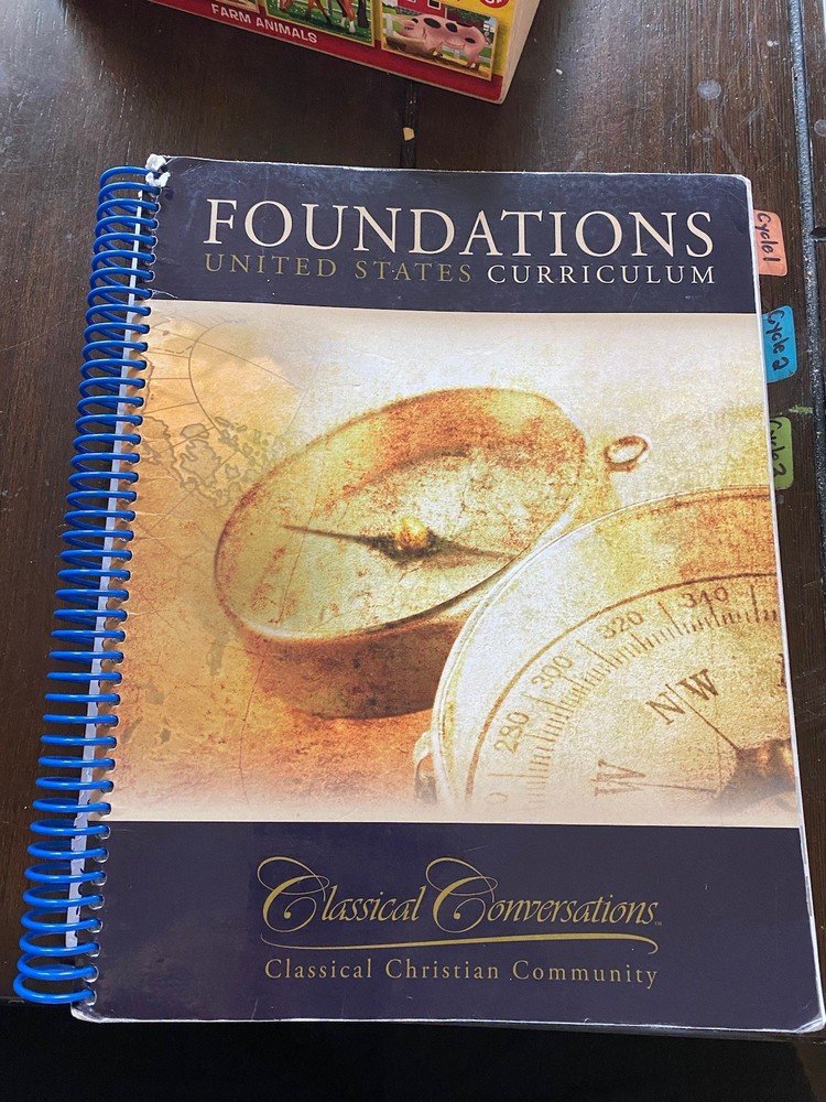Classical Conversations Foundations Curriculum Book Cycles 1,2,&3 Fifth Edition