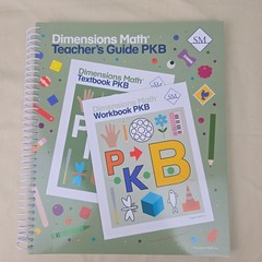 Dimensions Math Teacher’s Guide PKA & PKB Spiral Bound Singapore Math