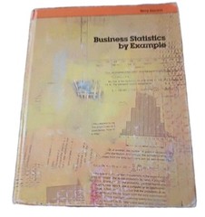 Statistics by Example by Terry Sincich (Hardcover)