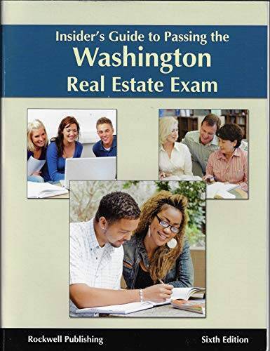Insider’s Guide to Passing the Washington Real Estate Exam – – VERY GOOD