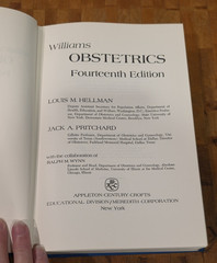 Williams Obstetrics 14th Edition 1971 Hardcover Hellman Pritchard