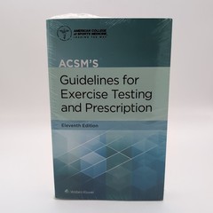 ACSM’s Guidelines for Exercise Testing and Prescription 11th Ed. PB by LIGUORI