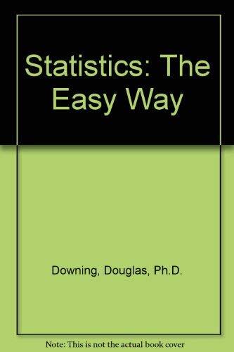 Statistics: The Easy Way – – paperback – Good