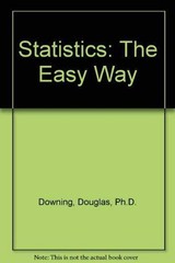 Statistics: The Easy Way – – paperback – Good