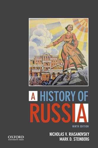 A History of Russia – Paperback, by Riasanovsky Nicholas V.; – Very Good
