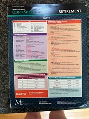 CFP Exam QuickSheets