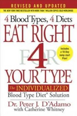 Eat Right 4 Your Type (Revised and Updated): The Individualized Bloo – VERY GOOD