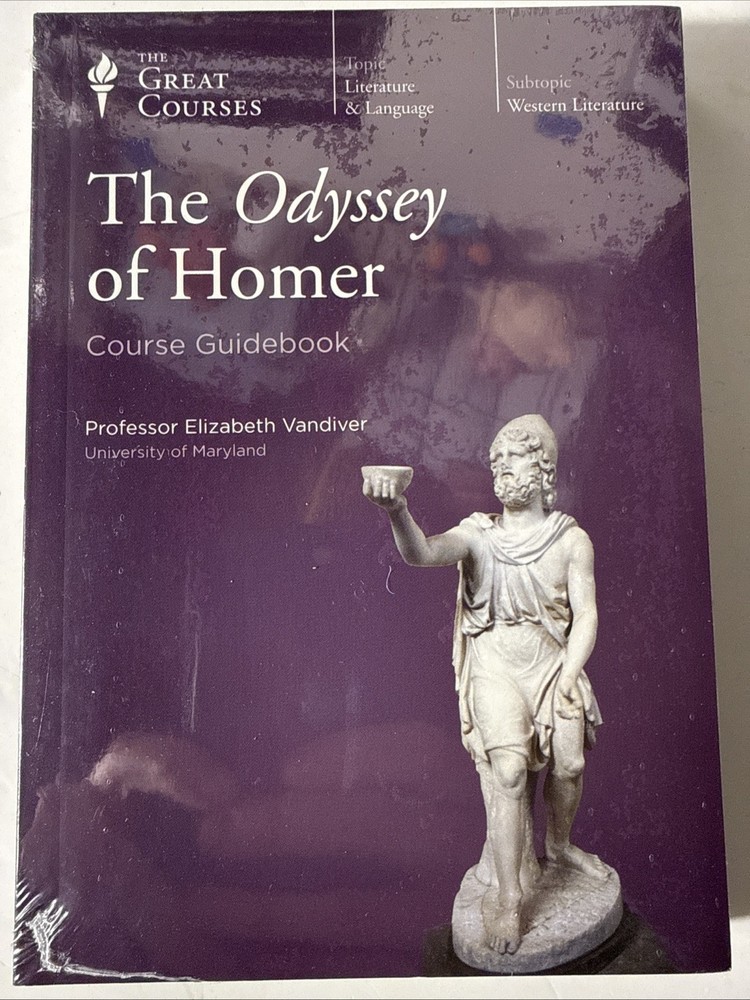 THE ODYSSEY OF HOMER – DVD & Course Book NEW Great Courses