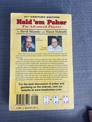 Hold’em Poker for Advanced Players : 21st Century Edition by David Sklansky and