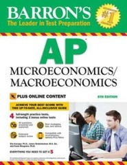 Barron’s AP Microeconomics/Macroeconomics, 6th Edition: with Bonus Onlin – GOOD