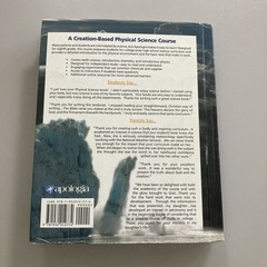 Apologia Exploring Creation Physical Science Text, Test and Solution Set, CDs