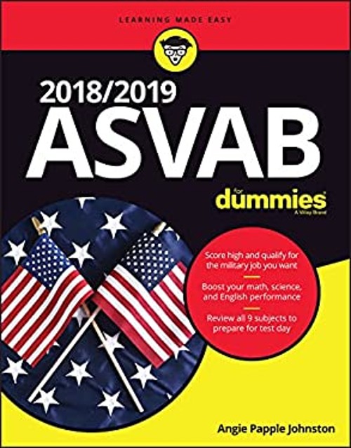 2018 / 2019 ASVAB For Dummies Paperback Angie Papple Johnston