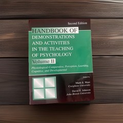 Handbook of Demonstrations and Activities Vol 2 in – Paperback, by Ware Mark E.