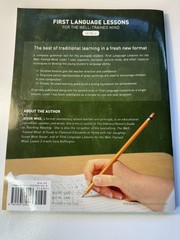 First Language Lessons For the Well-Trained Mind Level 1