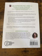 Grammar for the Well-Trained Mind Ser.: Grammar for the Well-Trained Mind: Core