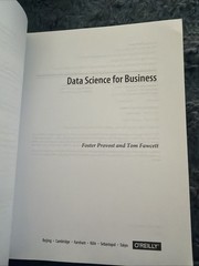 Data Science for Business: What You Need to Know about Data Mining and D.. C-116