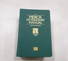 * MERCK VETERINARY MANUAL 9th (50th Anniversary) Edition by Cynthia Kahn (2005)!