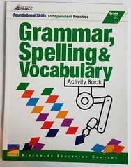 Benchmark Advance – Grammar, Spelling & Vocabulary – Activity Book – Grade 5