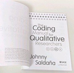 The Coding Manual for Qualitative Researchers by Johnny Saldana, 2021