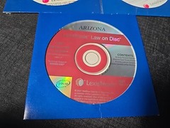 Arizona Lexis Nexis Primary Law On Disc CD User Guide LexisNexis AZ 2001 2002