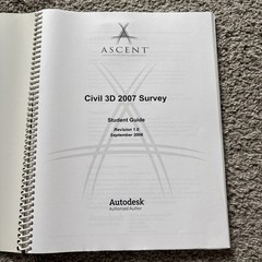 Ascent Center For Technical Knowledge: Civil 3D 2007 Survey