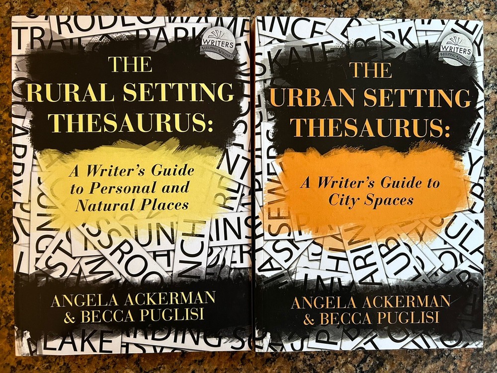 2 New Trade Paperbacks The Rural & Urban Setting Thesaurus Ackerman & Puglisi