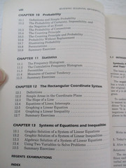 Reviewing Sequential Mathematics Course 1