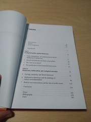 Ecological Politics and Democratic Theory (2007 h’back Humphrey environmentalism