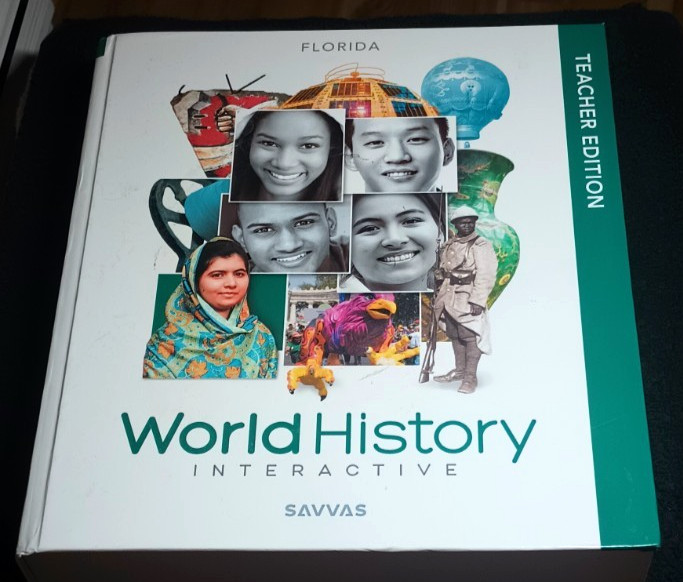 Savvas World History Interactive Florida Teacher’s Edition Hardcover Ellis Esler
