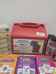 Super Duper Speech Therapy Lot Webber Articulation Cards Set 1 Fun Decks Tins