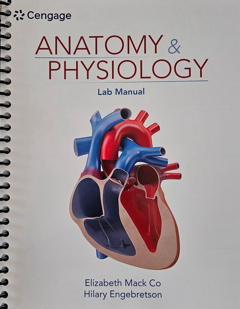 Anatomy & Physiology Lab Manual/Spiral/BRAND NEW