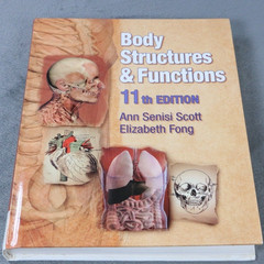 Body Structures & Functions 11th Edition Anatomy Textbook Scott Fong CNA Nursing