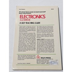 Electronics 2nd Edition Self Teaching Guide Harry Kybett Textbook 1986