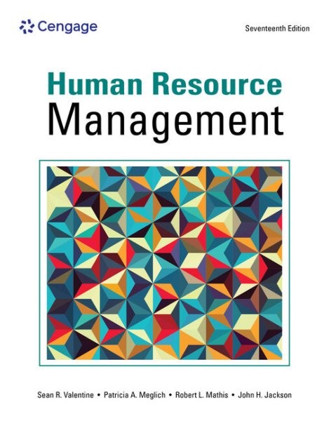 Human Resource Management, Paperback by Valentine, Sean R.; Meglich, Patricia…