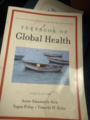 Textbook of Global Health by Anne-Emanuelle Birn, Timothy H. Holtz and Pillay
