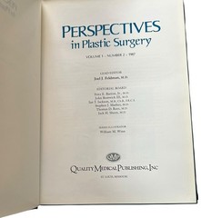 Perspectives In Plastic Surgery Number1 Volumes1-13 &15 Hardcover Book DrFeldman