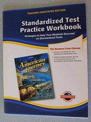 Glencoe The American Journey – Paperback, by Glencoe McGraw Hill – Very Good