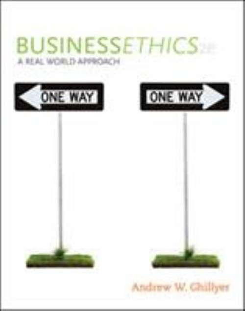 Business Ethics Paperback Andrew W. Ghillyer