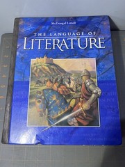 Language of Literature Student Edition English Textbook Blue Hardcover McDougal