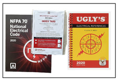 NFPA 70 NEC National Electrical Code 2020 Paperback + Tab 2020 + Ugly 2020 R