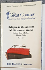 Great Courses: Religion in the Ancient Mediterranean World Volume 1-4 Books