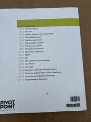 Pivot Point SCIENCE 102B FUNDAMENTALS: Barbering 263 Pages