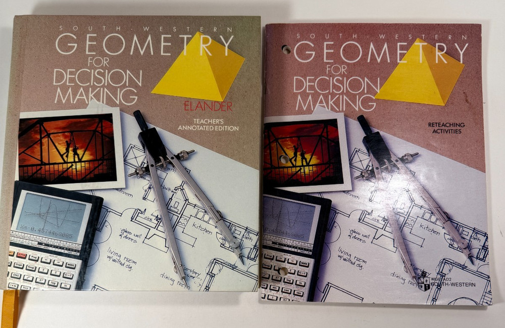 South Western Geometry for Decision Making 1992 Teacher Bundle 0538615737