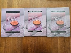 College Physics : A Strategic Approach by Jones vol 1,2 and solution manuals Col