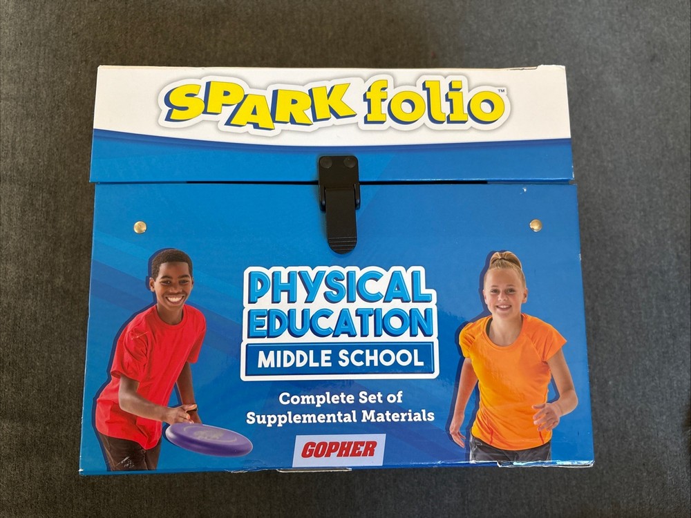 Spark Physical Education Curriculum Complete Set Binder, Box And CD – Brand New!