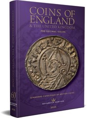 COINS OF ENGLAND & THE UK 2025 – PRE-DECIMAL VOLUME **SALE – NOW ONLY £19.50**