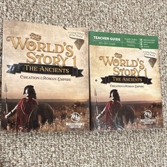 Master Books The World’s Story 1: The Ancients Teacher’s Ed+Worksheets 2023