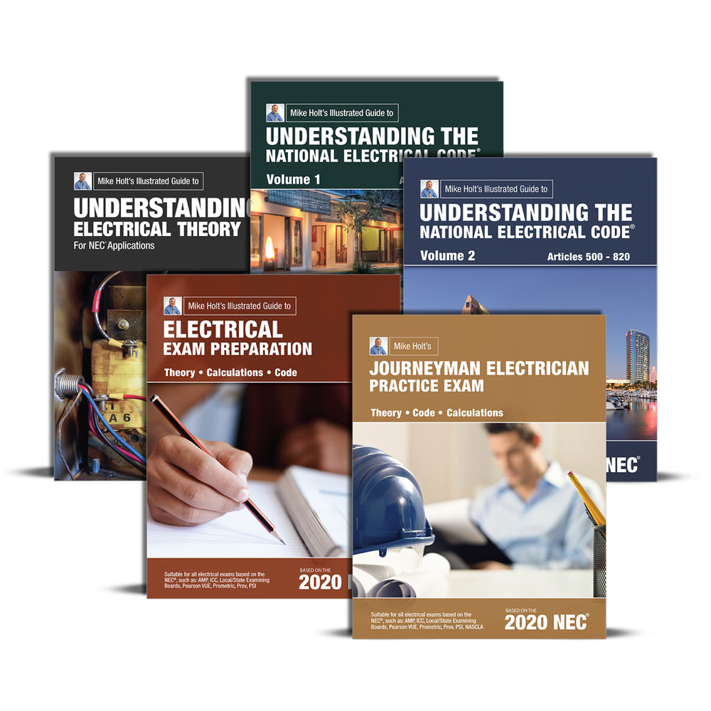 Mike holt 2020 Journeyman Exam Preparation Book Package W/ Ans. Key Code sticker